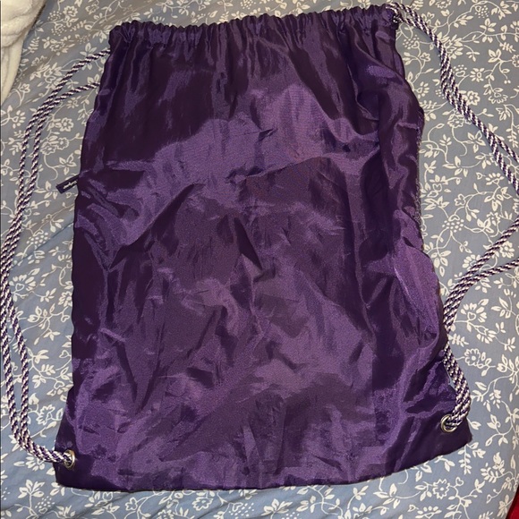 Thirty One Purple Drawstring Backpack - Picture 2 of 4
